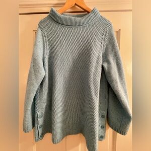 Cozy Talbots Light Blue Women's Sweater